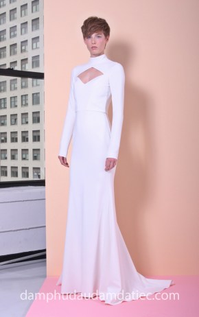 may dam da tiec dep sai gon tp hcm meera meera fashion concept vay duoi ca Christian Siriano Resort 2018 04