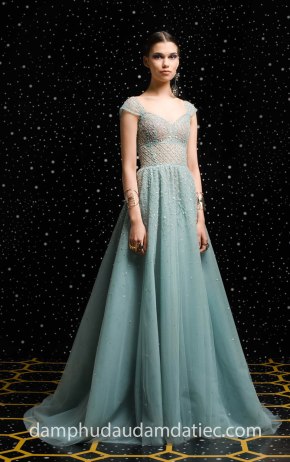 may dam da tiec dep tp hcm sai gon ao cuoi meera meera dam cong chua GEORGES-HOBEIKA-RTW1819-Look9