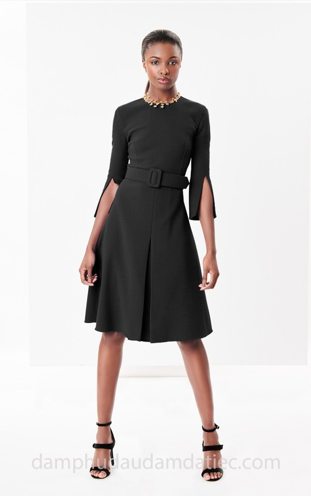 may dam da tiec dep tp hcm sai gon meera meera bridal vay cuoi dep Oscar de la Renta 2018 Spli Sleeve