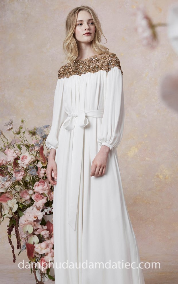 may ao cuoi dam da tiec tp hcm meera meera fashion concept Marchesa Resort 2019 LOOK-26