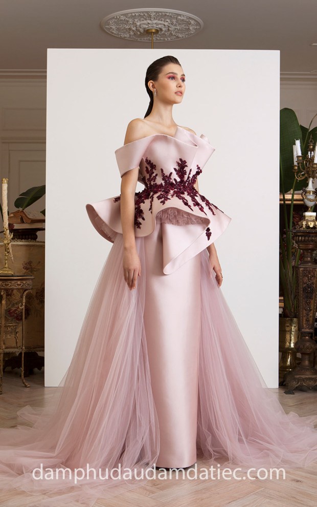 xuong may dam da tiec tp hcm meera meera bridal 2019 Azzi and Osta SS 18 La Regence