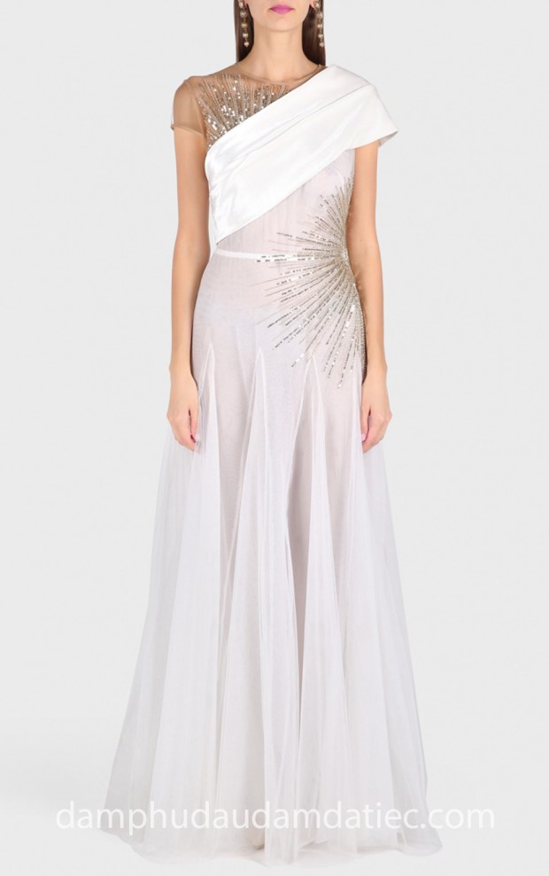 dam da tiec dinh da sang trong may dam da tiec dep tp hcm Meera Meera Bridal GEORGES-HOBEIKA-PreFall-2018-look4_6