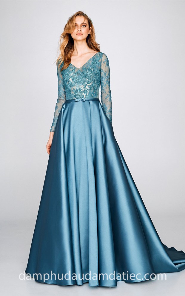 dam da tiec cong chua tay dai may dam da tiec dep Sai Gon-TP HCM Meera Meera Fashion Concept San Patrick 2019 8358