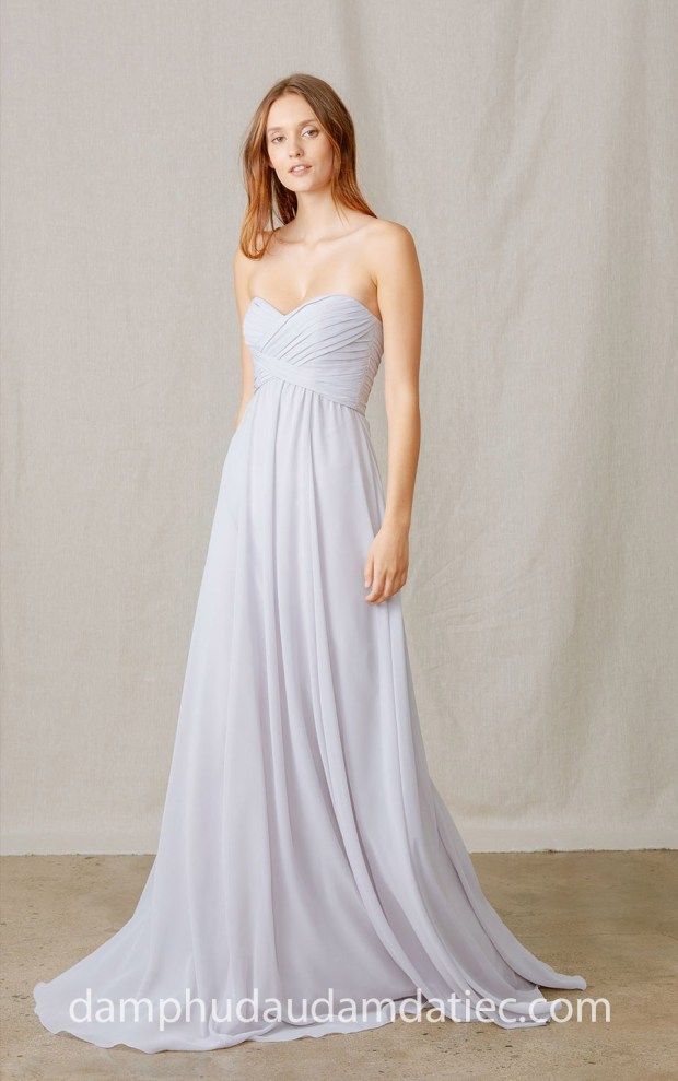 dam phu dau Meera Meera Bridal may dam phu dau dep Sai Gon Amsale SS20 Sarabeth