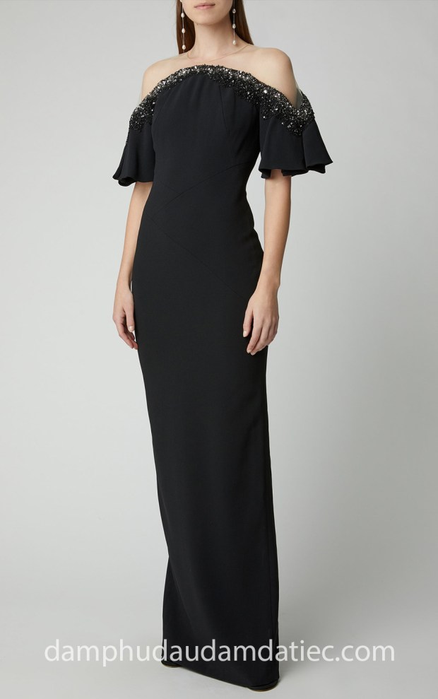 dam da tiec tre vai dinh sequin may dam da tiec dep TP HCM Meera Meera Bridal