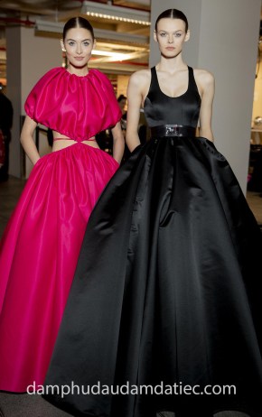 dam da tiec cong chua long lay Brandon Maxwell FW19 01