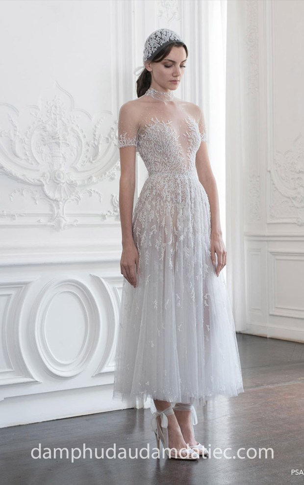 dam da tiec dep Sai Gon-TP HCM Meera Meera Bridal dam da tiec cong chua tea-length