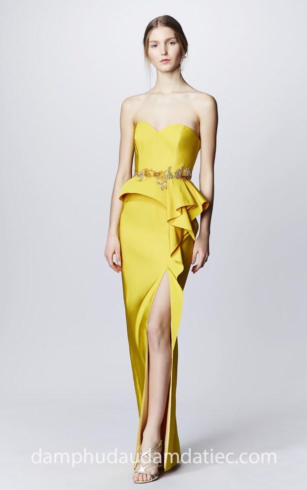 dam da tiec xe ta sexy Marchesa Notte FW16 30