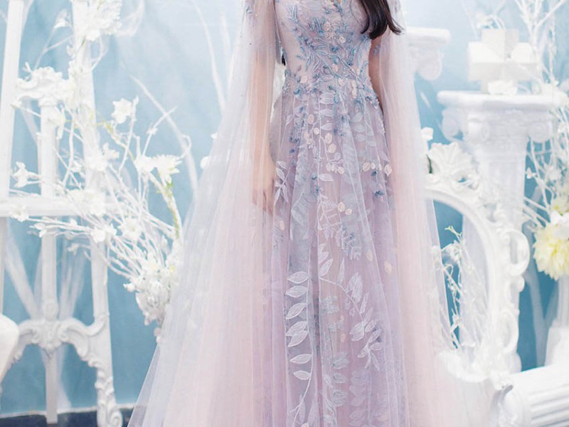 VÁY DẠ HỘI PHỐI ÁO&nbsp;CHOÀNG